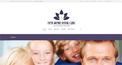 Desktop Screenshot of fifthavenuedentalclinic.com